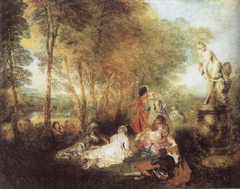 A Love Festival, WATTEAU, Antoine